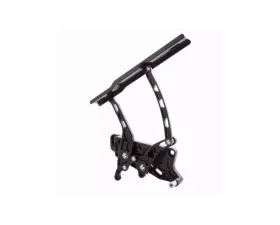 Ringbrothers Hood Hinge Kit - Air Frame - Fiberglass - Black Chevrolet Truck 1973-1980