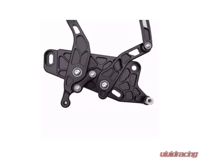 Ringbrothers Hood Hinge Kit - Air Frame - Steel - Black Chevrolet Truck 1973-1980 - 1174 BS