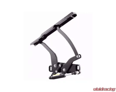 Ringbrothers Hood Hinge Kit - Solid Frame - Fiberglass - Black Chevrolet Chevelle 1973-1977 - 1181 BF