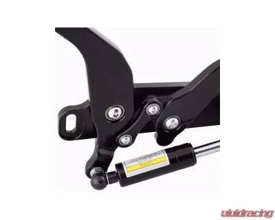 Ringbrothers Hood Hinge Kit - Solid Frame - Fiberglass - Black Chevrolet Monte Carlo 1973-1977 - 1181 BF