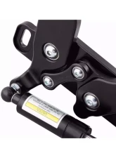 Ringbrothers Hood Hinge Kit - Solid Frame - Fiberglass - Black Chevrolet Monte Carlo 1973-1977                                     - 1181 BF - Image 2
