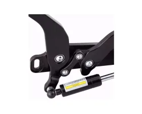 Ringbrothers Hood Hinge Kit - Solid Frame - Fiberglass - Black Chevrolet Impala 1971-1976