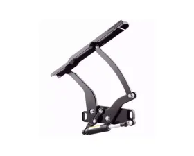 Ringbrothers Hood Hinge Kit - Solid Frame - Fiberglass - Black Oldsmobile Cutlass 1973-1977