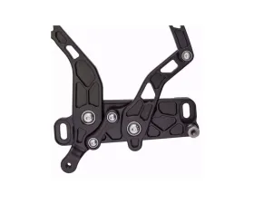 Ringbrothers Hood Hinge Kit - Air Frame - Fiberglass - Black Chevrolet Chevelle 1973-1977