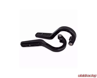 Ringbrothers Trunk Hinge Kit - Fiberglass - Black Pontiac Firebird 1967-1969 - 18032 BF
