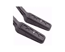 Ringbrothers Trunk Hinge Kit - Steel - Black Chevrolet Chevelle 1970-1972