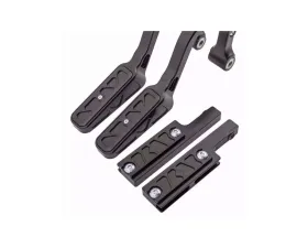 Ringbrothers Trunk Hinge Kit - Fiberglass - Black Chevrolet Chevelle 1973-1977