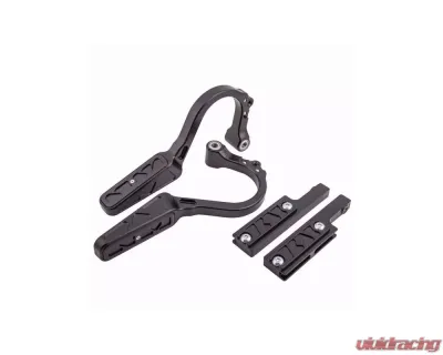 Ringbrothers Trunk Hinge Kit - Fiberglass - Black Chevrolet Chevelle 1973-1977 - 18182 BF