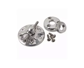Ringbrothers Round Hood Pin Kit - Natural Ford Mustang 1965-1970