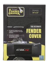 Fender Gripper Fender Cover Logo 34 x 22 Inch Universal Fit Chevrolet Corvette C8                                     - FG2080 - Image 5