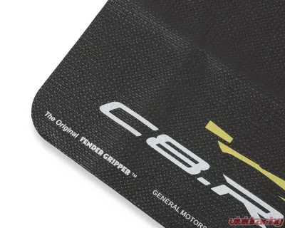 Fender Gripper Fender Cover w/ Car Logo 34 x 22 Inch Universal Fit Chevrolet Corvette C8 - FG2081