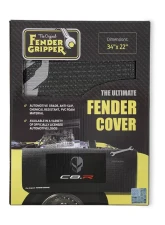 Fender Gripper Fender Cover w/ Jake Logo 34 x22 Inch Universal Fit Chevrolet Corvette C8                                     - FG2082 - Image 4