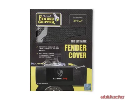 Fender Gripper Fender Cover w/ Jake Logo 34 x22 Inch Universal Fit Chevrolet Corvette C8 - FG2082