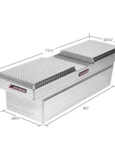 Weather Guard 11.3cu ft Clear Full Standard Aluminum Gull Wing Box                                     - 124-0-01 - Image 2