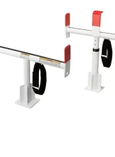 Weather Guard White Compact Full Aluminum Service Body Rack                                     - 1425-3 - Image 2