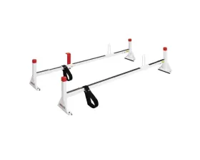Weather Guard White 2 Cross Members Full-Size Steel All-Purpose Rack
