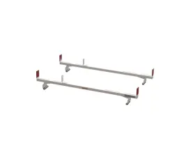 Weather Guard 70 Inch White 2 Cross Member Full Size Aluminum All-Purpose Rack