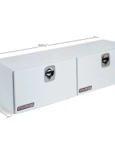 Weather Guard 10.8cu ft White Steel Super-Side Box                                     - 265-3-02 - Image 2