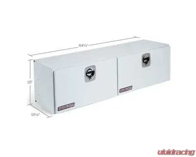 Weather Guard 10.8cu ft White Steel Super-Side Box - 265-3-02