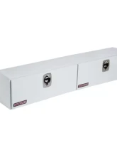 Weather Guard 11.1cu ft White Steel Hi-Side Box                                     - 290-3-02 - Image 2