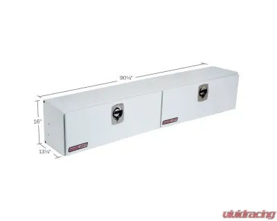 Weather Guard 11.1cu ft White Steel Hi-Side Box - 290-3-02