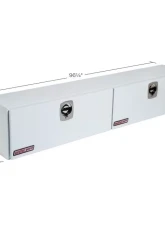 Weather Guard 11.8cu ft White Steel Hi-Side Box                                     - 296-3-02 - Image 2