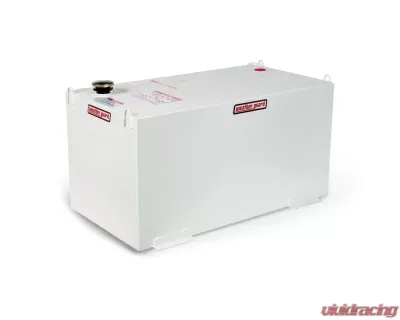 Weather Guard 100 Gallon White Steel Rectangle Transfer Tank - 358-3-02