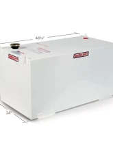 Weather Guard 100 Gallon White Steel Rectangle Transfer Tank                                     - 358-3-02 - Image 2