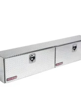 Weather Guard 11.1cu ft Clear Aluminum Hi-Side Box                                     - 390-0-02 - Image 2