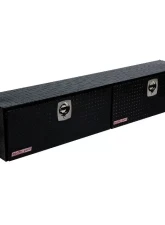 Weather Guard 11.1cu ft Gloss Black Aluminum Hi-Side Box                                     - 390-5-02 - Image 2