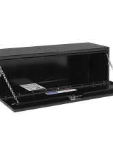 Weather Guard 11.2cu ft Gloss Black Steel Under Bed Box                                     - 560-5-02 - Image 3