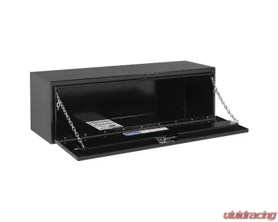 Weather Guard 11.2cu ft Gloss Black Steel Under Bed Box - 560-5-02