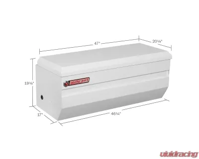 Weather Guard 10cu ft White Full Compact Steel All-Purpose Chest - 675-3-01