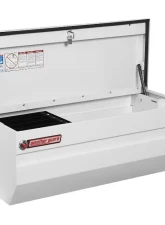 Weather Guard 10cu ft White Full Compact Steel All-Purpose Chest                                     - 675-3-01 - Image 3