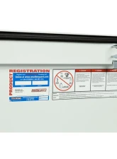 Weather Guard Saddle Box, Steel, Full Extra Wide, White, 15.5 cu ft                                     - 116-3-04 - Image 6