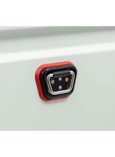 Weather Guard Saddle Box, Steel, Full Extra Wide, White, 15.5 cu ft                                     - 116-3-04 - Image 8