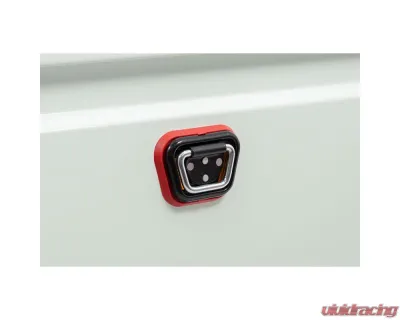 Weather Guard Saddle Box, Steel, Full Extra Wide, White, 15.5 cu ft - 116-3-04