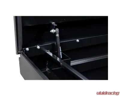 Weather Guard Saddle Box, Steel, Full Extra Wide, Gloss Black, 15.5 cu ft - 116-5-04