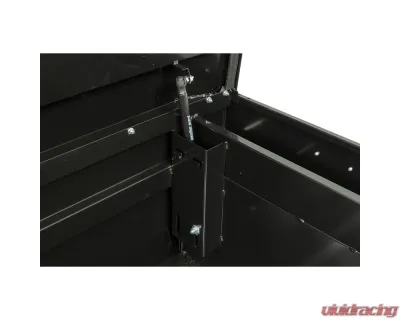 Weather Guard Saddle Box, Steel, Full Extra Wide, Gloss Black, 15.5 cu ft - 116-5-04