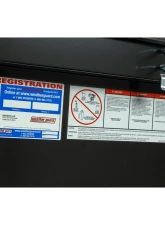 Weather Guard Saddle Box, Steel, Full Extra Wide, Gloss Black, 15.5 cu ft                                     - 116-5-04 - Image 6