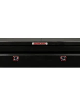 Weather Guard Saddle Box, Steel, Full Extra Wide, Gloss Black, 15.5 cu ft                                     - 116-5-04 - Image 10