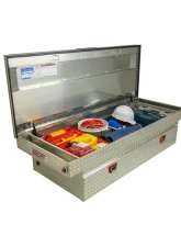 Weather Guard Saddle Box, Aluminum, Full Extra Wide, Clear, 15.5 cu ft                                     - 117-0-04 - Image 10