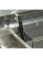 Weather Guard Saddle Box, Aluminum, Full Extra Wide, Clear, 15.5 cu ft                                     - 117-0-04 - Image 4