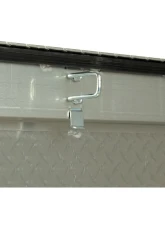 Weather Guard Saddle Box, Aluminum, Full Extra Wide, Clear, 15.5 cu ft                                     - 117-0-04 - Image 7