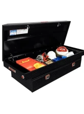 Weather Guard Saddle Box, Aluminum, Full Extra Wide, Gloss Black, 15.5 cu ft                                     - 117-5-04 - Image 2