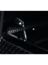 Weather Guard Saddle Box, Aluminum, Full Extra Wide, Gloss Black, 15.5 cu ft                                     - 117-5-04 - Image 5