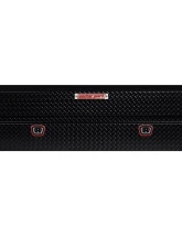 Weather Guard Saddle Box, Aluminum, Full Extra Wide, Gloss Black, 15.5 cu ft                                     - 117-5-04 - Image 11