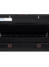 Weather Guard Saddle Box, Aluminum, Full Extra Wide, Gloss Black, 15.5 cu ft                                     - 117-5-04 - Image 12