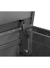 Weather Guard Saddle Box, Aluminum, Full Extra Wide, Textured Matte Black, 15.5 cu ft                                     - 117-52-04 - Image 3