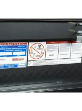 Weather Guard Saddle Box, Aluminum, Full Extra Wide, Gunmetal Gray, 15.5 cu ft                                     - 117-6-04 - Image 5